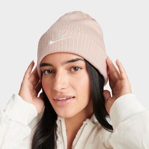 Nike Peak Metallic Cuffed Beanie Hat